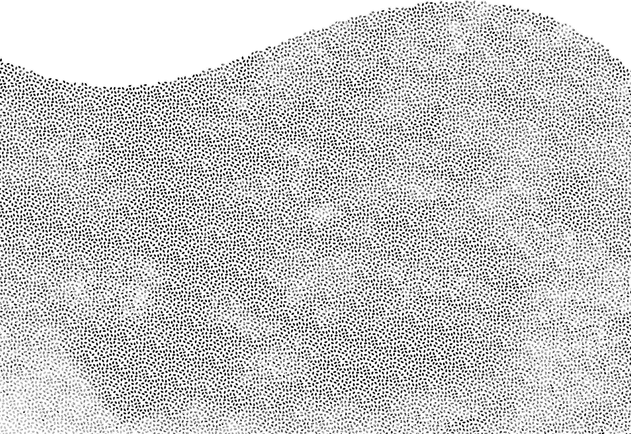 Decorative wave pattern